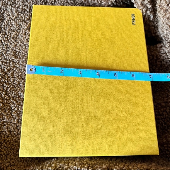 FENDI Empty Gift Box 9 x 7 2 Piece Cover and Bottom Box - Picture 10 of 13